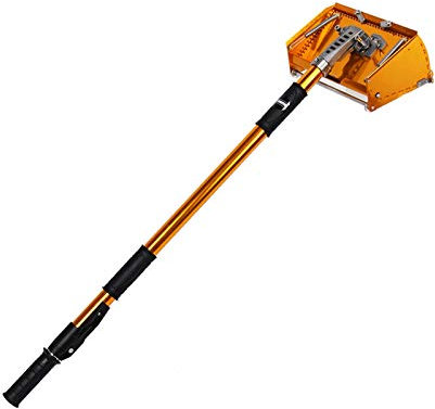 Bluetooth earphone Aluminum Alloy Drywall Finishing Box, 25cm Adjustable Handle, Brass Blade, Large Capacity