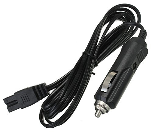 Beauneo 2M 12V Reemplazo de la Caja del Enfriador del AutomóVil Nevera Encendedor de Cigarrillos Cable de Cargador de 2 Pines