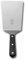 Espátula HAMBURGER de acero inoxidable flexible – Mango Tecnopolímero negro triple remachado