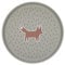 LÄSSIG Assiette enfant sans mélamine, sans BPA, pour lave-vaisselle et micro-ondes/Plate Little Forest Fox