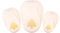 Vaessen Creative Craft Paper Punch - Christmas Trees - 3 Pcs - Various Sizes - Circle Cutter for Crafting and Card Making