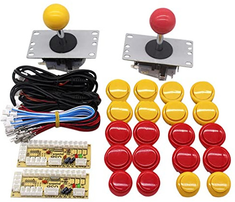 Hagsnec DIY USB Encoder to PC Games Joystick Buttons Card Type Button Accessories for Joystick DIY Kits Parts