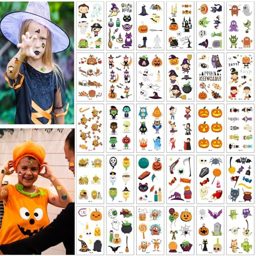 Halloween Kürbis Sticker Deko, 30 Lustige und Klassische Halloween Kürbis Aufkleber, Kürbis Bastelset Sticker Halloween, Kürbisausdrücke Aufkleber, Für Halloween, Kürbis Themenpartys Dekoration (A)
