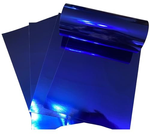ASENME Bastelkarton, 8 Stück - Farbkarton (Blau, A3 / 8 Einheiten)