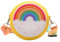 YANGWEN Silikon Regenbogen Tasche Kinder Umhängetasche Mädchen Handtasche Schultertasche Kindertasche Mädchen Spielzeug Mini Einzigen Schulter Tasche Kinder Dekorative Tasche,Yellow