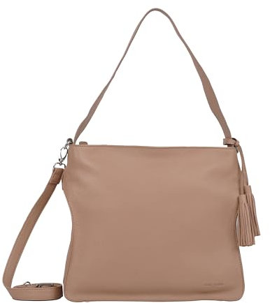 Gerry Weber - cadiz Hobo Tasche für Damen in Cappuccino, Maße 32x28x11 cm