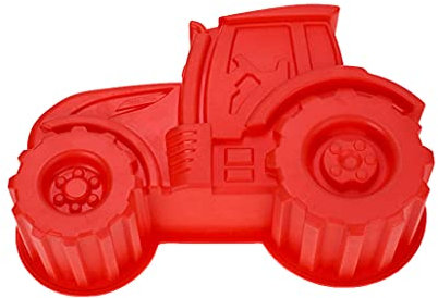 Moules à fondant en silicone Tracteur exquis Outils de décoration de gâteaux en résine faits à la main pour la cuisine Moules en silicone