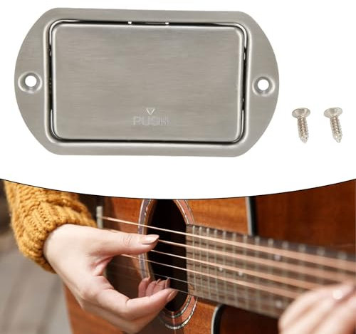 9-Volt-Batteriekasten-Halterfach, E-Gitarren-Akku-Hold-Box-Abdeckung, Batteriegehäuse für Bass Active Pickup (B)