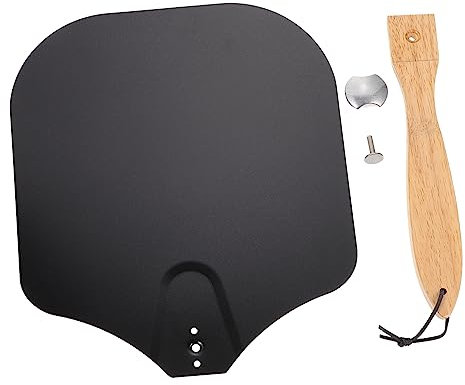 Garneck Pala De Pizza Plegable De Aluminio Espátula Para Pizza Mango Antideslizante Segura y Cómoda Ideal Para Regalar