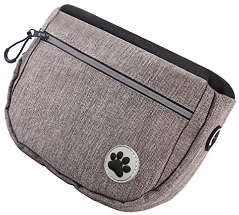 COLLBATH Leckerli-tasche Für Haustiere Zum Spazierengehen Mit Dem Hund Doppellagige Hüfttasche Trainingszubehör D-befestigung