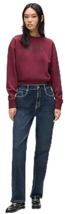 Karl Lagerfeld Jeans Damen High Rise Straight Denim