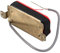 MILISTEN Dual Rail Humbucker Tonabnehmer für Gitarre Stabiler Pickup Austausch Beschädigter Tonabnehmer Leuchtendem Gmca