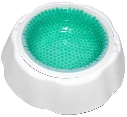 SEWOART Pet Cooler Bowl Dog Bowl Drinking for Outdoor Indoor Use Ice Points for Cat Puppy