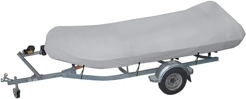 Housses de Bateau Tente extérieure Bateau pneumatique Semi-Rigide Housse de canot pneumatique Tissu 600D résistant au Soleil Protection en Caoutchouc Gonflable Canot de pêche Kayak