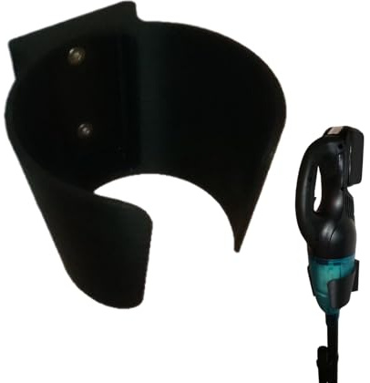 Générique Porte-Aspirateur Mural | Support Aspirateur Garage | Rangement Renforcé pour Garage Maison Placard Porte Serpillère Balai Nettoyeur