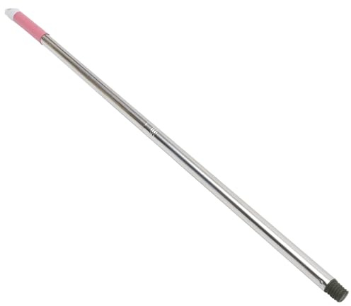 HONMEET 22mm Stainless Steel Broom Replacement Handle for Floor Cleaning, Metal Sweeping Broom Stick with Sturdy Mop Handle, Indoor and Outdoor Cleaning Accessory Random Color