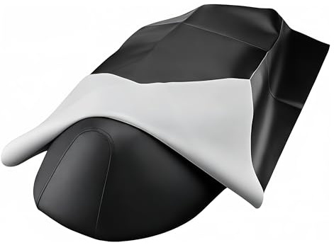 Schwarz Motorradsitzbezug aus Leder universeller Motorradsitzbezug wasserdicht und Abriebfest Roller sitzbezug Motorrad sitzbankbezug sitzbezug Motorrad 100cm x 70 cm