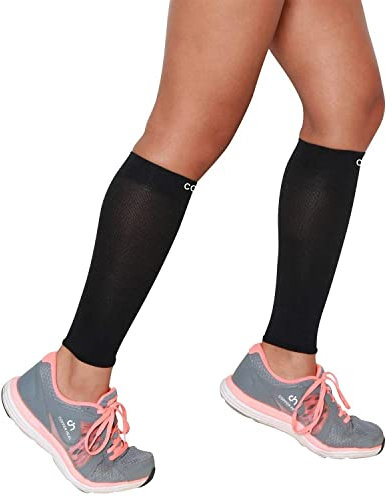 COPPER HEAL FASCE Compressione in VITELLO Rame MANICHE (1 paio) Il meglio per fare Esercizio Recupero sportivo Vitelli muscolari Coppia di vitello