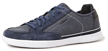 Geox U Walee A, Zapatillas Hombre, Azul Navy, 46 EU