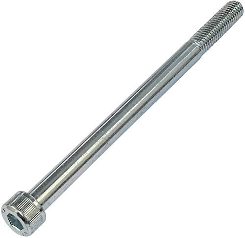 AERZETIX - C47711 - Lot de 10 pièces - Boulons M8x120 - à tête Hexagonale intérieur - Ø8x120mm - DIN 912 - Classe 8.8 - en Acier Zingué - Bricolage - Outillage d'assemblage/Quincaillerie