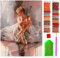 ARTULIO Diamond Painting Set Ballerina – 5D Diamant Painting Bilder 30x40 cm mit Diamond Painting Zubehör für Kinder und Erwachsene - Crystal Art - Wand Deko
