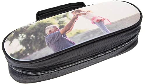 Personalisierte Tasche für Boulekugeln – Tragetasche für 3 Kugeln mit Fotoaufdruck – Originelles Geschenk für Boule-Liebhaber