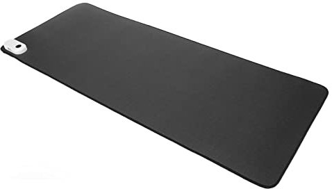 Beheizbares Mauspad, Große Beheizbare Schreibtischunterlage, 800 X 330 Mm Gaming-Mauspad, 3 Temperaturmodi, Auto-Off-Funktion, Verbesserte Temperaturregelungstechnologie, 150 W (Schwarz)