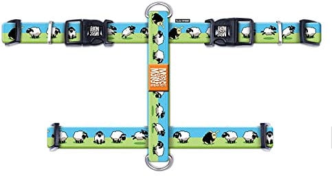 Max & Molly - H-Geschirr - Black Sheep/L