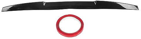 Heckspoiler, Gummi-Heckflügel-Heckspoilerlippe, Schwarze Auto-Außenverkleidung, Universelles Aerodynamisches Auto-Modifikationszubehör