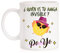 FUNNY CUP Taza ¿ Quién es tu amiga invisible ? Po Yo. Taza divertida para regalos amigas