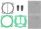 Basdures Air Compressor Head Reed Valve Plate Gaskets Inlet Exhaust Replacement Compatible with 3B13-K5065C 3B13-K5165 3B13-AC0765 3B13-AC0751