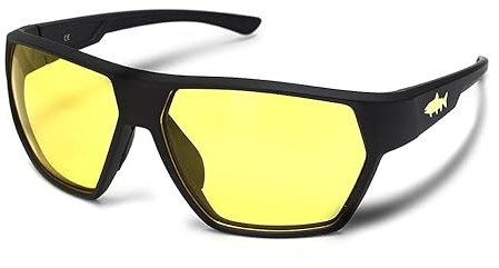 Big Fish 1983 Lunettes Realistic Trout Yellow - Yellow - Frame Mat Black - Lunettes Real Tro Ye