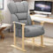 High Back Gaming Chair Relax Desk Chair for Racing Work Executive,Office Chair with Footrest Adjustable Backrest Headrest,Home Ergonomic Computer Chair-Gray B 63x66x111cm(25x26x44inch)