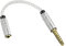 XMSJSIY 4.4mm Balanced to 3.5mm TRS Stereo Audio Cable 4.4mm Balanced Male to 3.5mm Female Headphone Cable with Silver Plated Audio Wire for NW-ZX300A NW-WM1A NW-WM1Z PHA-2A Music Player