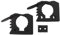 Shovel Holder, Quick Release Rubber Clamp Mount, Molle Panel Rubber Clamp for 1in-1.5in Diameter Mounting Tools & Equipment, for Off Road Trucks, UTV, ATV, 4X4 Parts, RV, Train