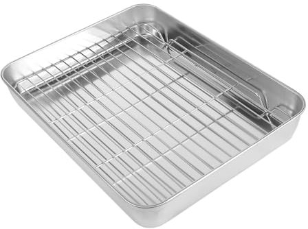 Amosfun Bandeja Para Hornear Rejilla Placa Para Hornear De Cocina Ideal Para Diy