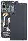 HUOLUNGJIN Replacement Battery Back Cover for Samsung Galaxy S23 FE SM-S711B,Housing Door Repair Part for Galaxy S23 FE SM-S711B,Black (Black)