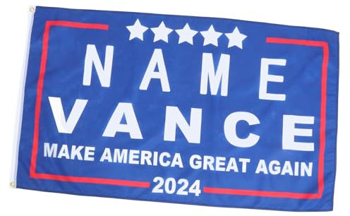 CHILDWEET Outdoor-event-flagge 2024 Design Name Vance Banner Support Poly Yard Schild