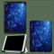 Cover per iPad Air 13 Pollici (M2) 2024(Modello:A2898 A2899 A2900),Tripieghevole con Portapenne Custodia iPad Air 6 Generazione Auto Svegliati/Sonno Cielo Stellato Galassia Universo