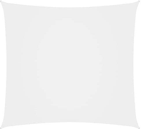 Xichuzi Sonnensegel, Sichtschutz Balkon, Balkon Sonnenschutz, Sonnenschutzsegel,Regenschutz Balkon, Seitenmarkise, Sichtschutz Terrasse, Oxford-Gewebe Quadratisch 7x7 m Weiß