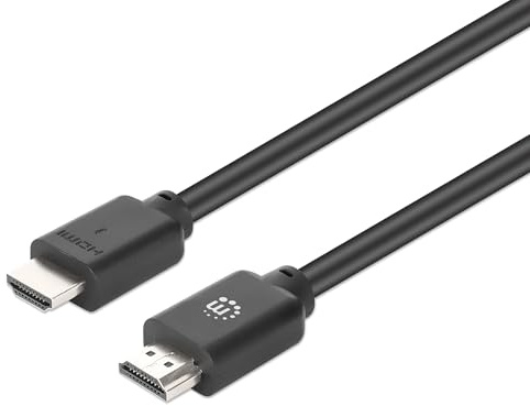 MANHATTAN 4K@60Hz HDMI Cable 22.5m with Ethernet – for TV, Monitor, PS5, Laptop, MacBook – HDR, Dolby Vision, ARC, 18Gbps, Gold-Plated, Double Shielded - 356718