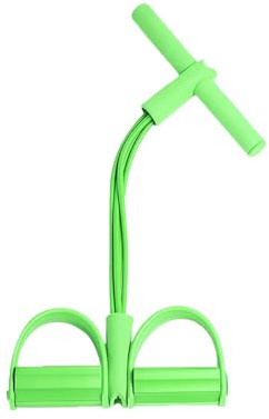 Fitness Resistance Bands - Pedal Stretching Puller | Naturlatex Fitnessbänder | Rutschfeste 4-Tube Pedale Knöchel Stretching Puller für Frauen, Yoga, Training, Sport, Workout, Indoor, Outdoor, Reisen