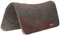 Weaver Leather 35-9321-1 Schabracke aus 100% Wollfilz, 2,5 cm dick, grau, 78,7 x 81,3 cm