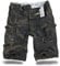 Trooper Cargo Shorts Lightning Edition - blackcamo L