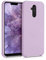 kwmobile Cover per Huawei Mate 20 Lite Custodia - Back Case per Smartphone in Silicone TPU - Protezione Gommata - malva pastello