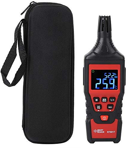 Handheld ST6817 Digitales Temperatur-Feuchtigkeitsmessgerät Hygrometer Thermomet LCD-Display Relative Luftfeuchtigkeit Umgebungstemperatur-Messgerät Tester