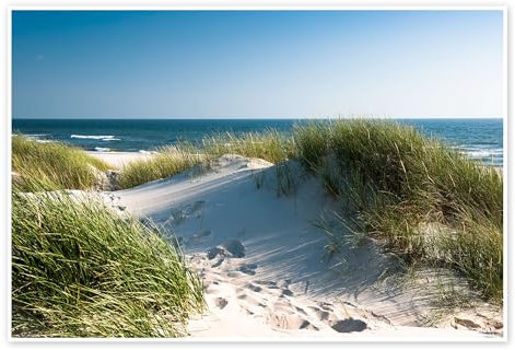 SYLT Poster von Reiner Würz 60 x 40 cm Wandbilder Wanddeko