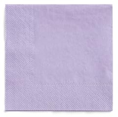 Sovie HORECA Cocktail-Servietten in LILA aus Tissue, 24 x 24 cm, 150 Stück | 3-lagig, Einwegservietten für Bar, Event, Catering, Hochzeit und professionelle Gastronomie