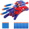 1 Set Spider Launcher Handschuh, Spider Handschuhe Spinnennetz Spider Spielzeug Kinder Web Shooter Helden Spielzeug Spielzeughandschuh Spider Cosplay Saugnapf Schwamm Kugeln Spinnen Requisiten
