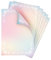 Briefpapier-Set 25 Motivpapier DIN A4 Motiv Blumen beidseitig von Hand beschreibbar und mit allen Druckern und Kopierern bedruckbar für Frühlingspost Ostern Taufe Kommunion Konfirmation Basteln